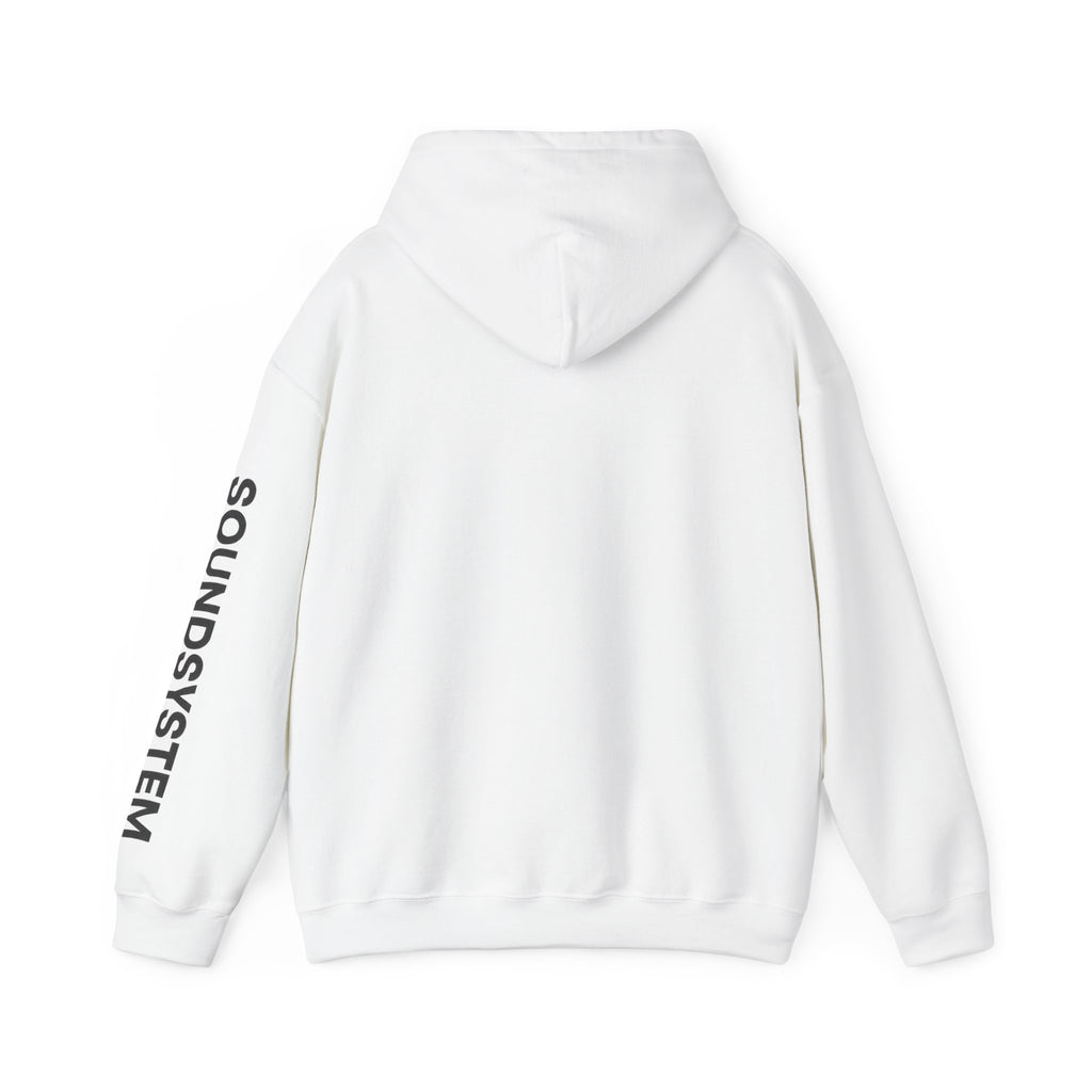 Mardo Logo Hoodie — Retro Red & Blue Graphic Sweatshirt