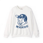 Mardo Vintage Baseball Boy Crewneck Sweatshirt
