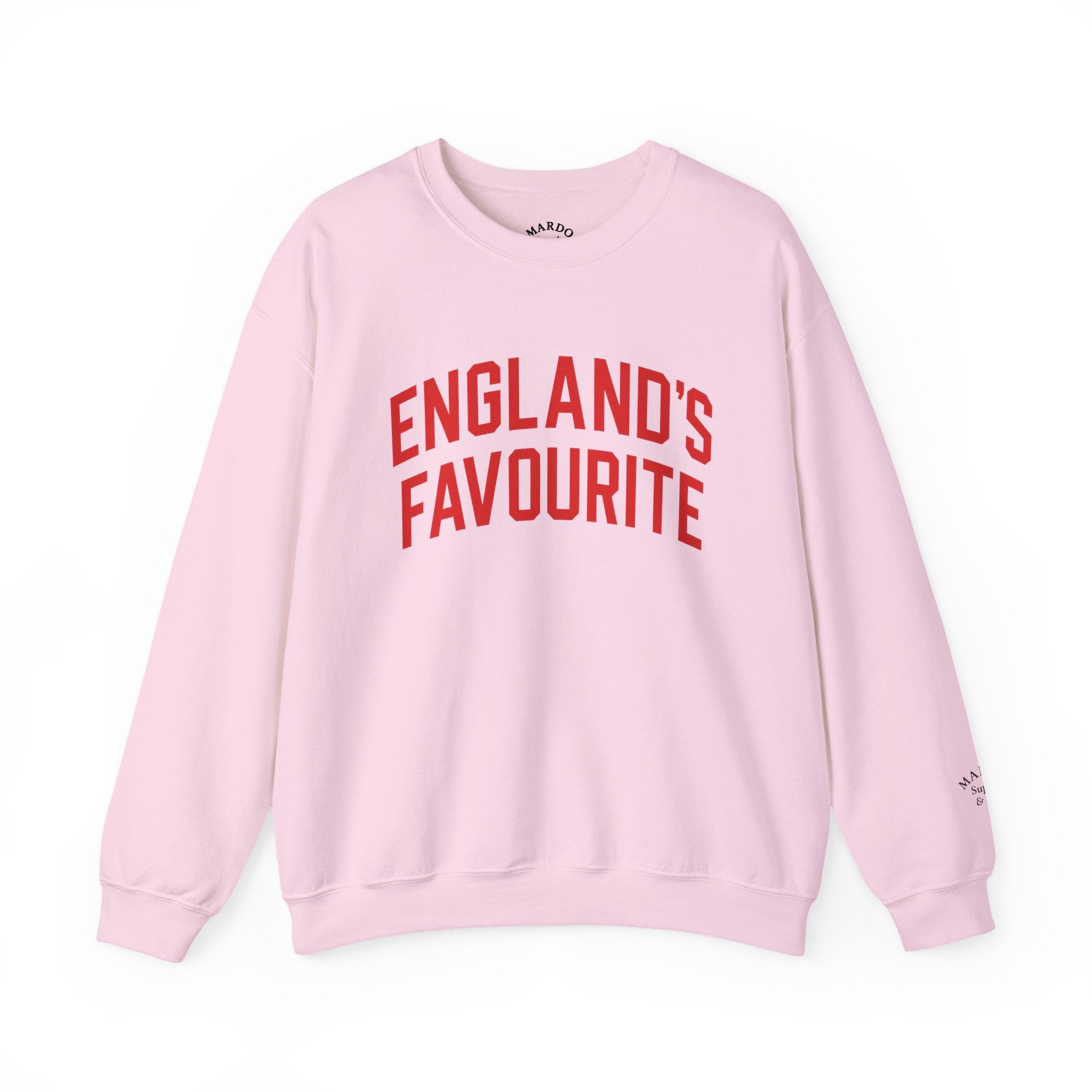 England's Favourite Crewneck Sweatshirt — Vintage Collegiate Graphic Pullover