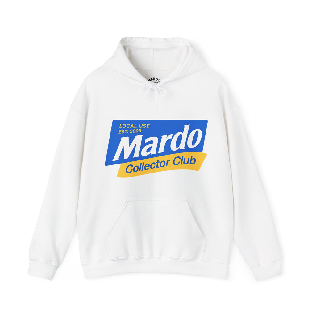 Mardo Collector Club Hoodie — Retro Logo Streetwear Pullover