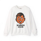 Mardo Club Crewneck Sweatshirt — Retro Mascot Graphic Pullover