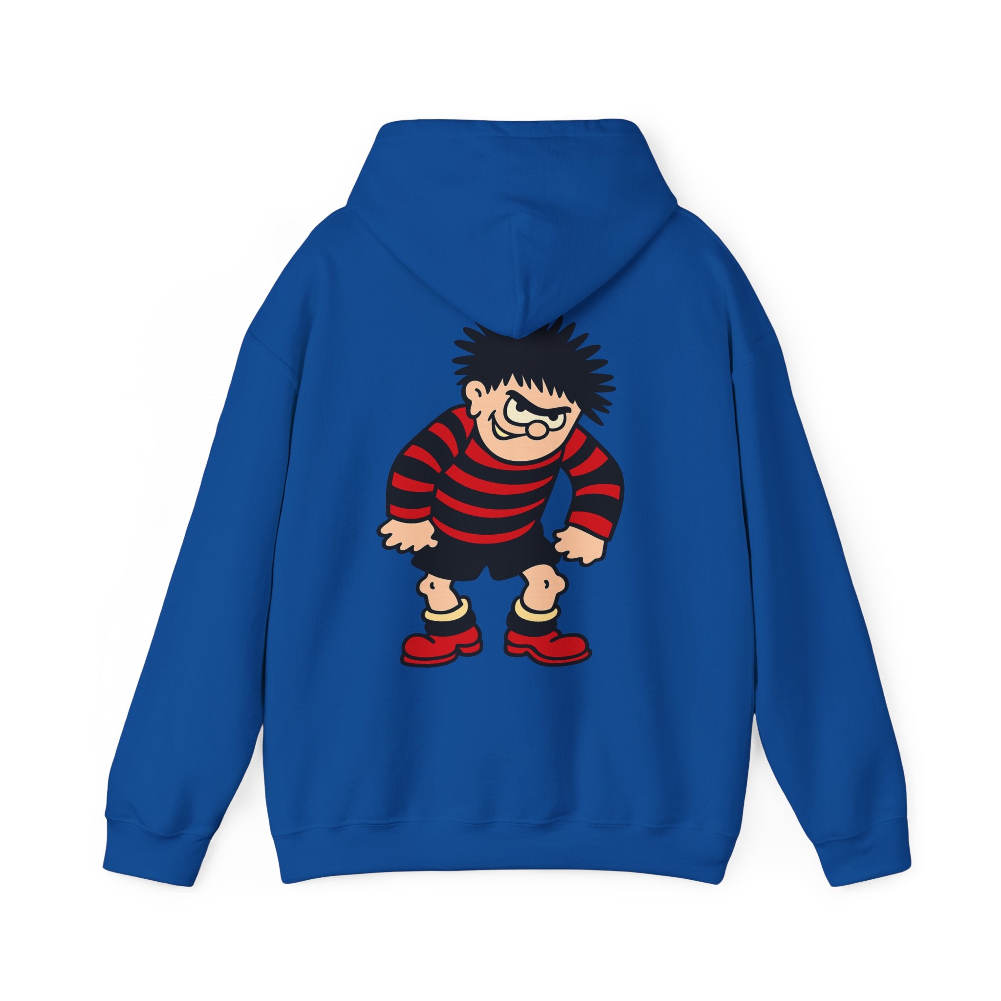 Dennis the Menace Graphic Hoodie - Retro Comic Character Sweatshirt