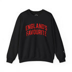 England's Favourite Crewneck Sweatshirt — Vintage Collegiate Graphic Pullover