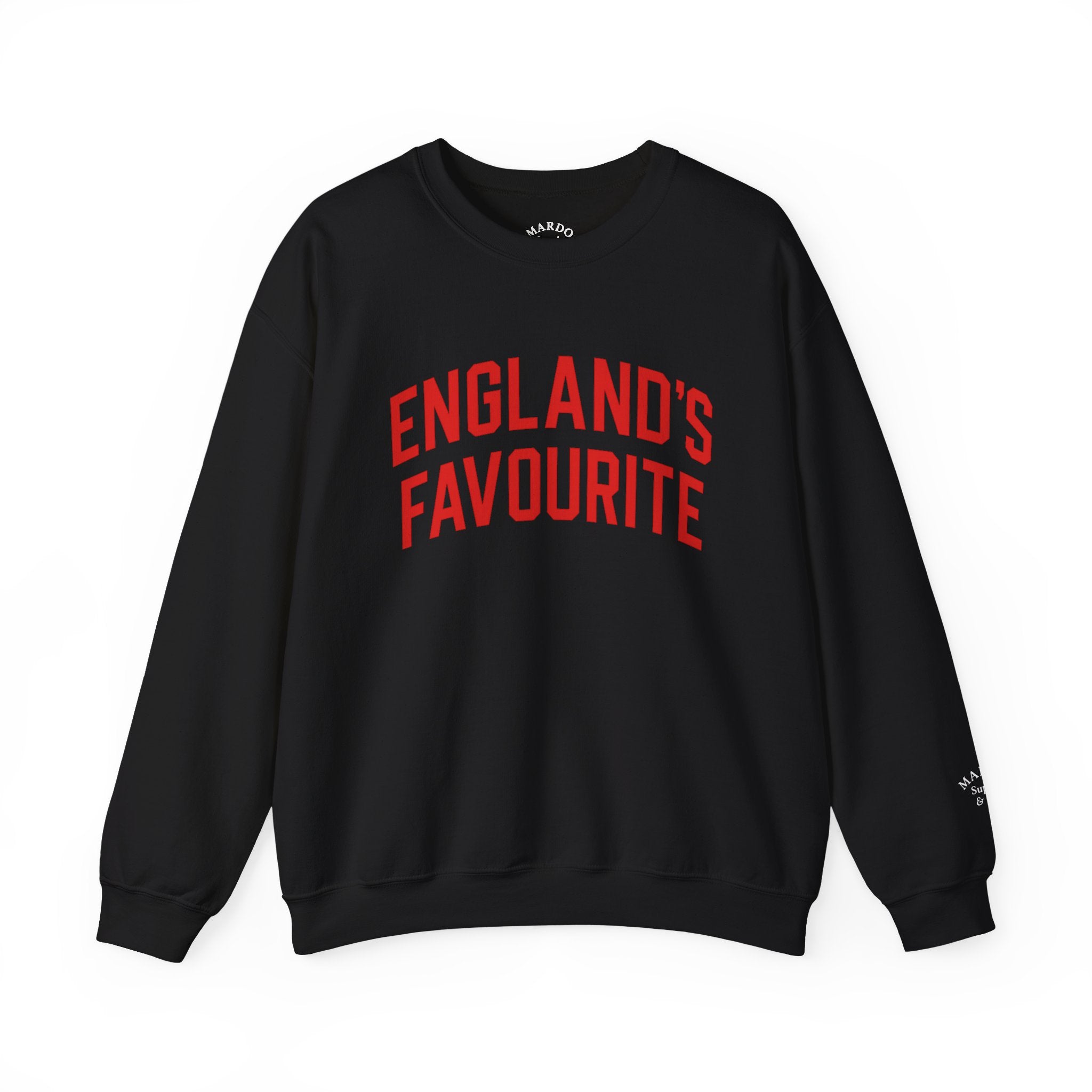England's Favourite Crewneck Sweatshirt — Vintage Collegiate Graphic Pullover