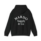 Mardo Supply & Co Hoodie — Minimal Logo Pullover Sweatshirt