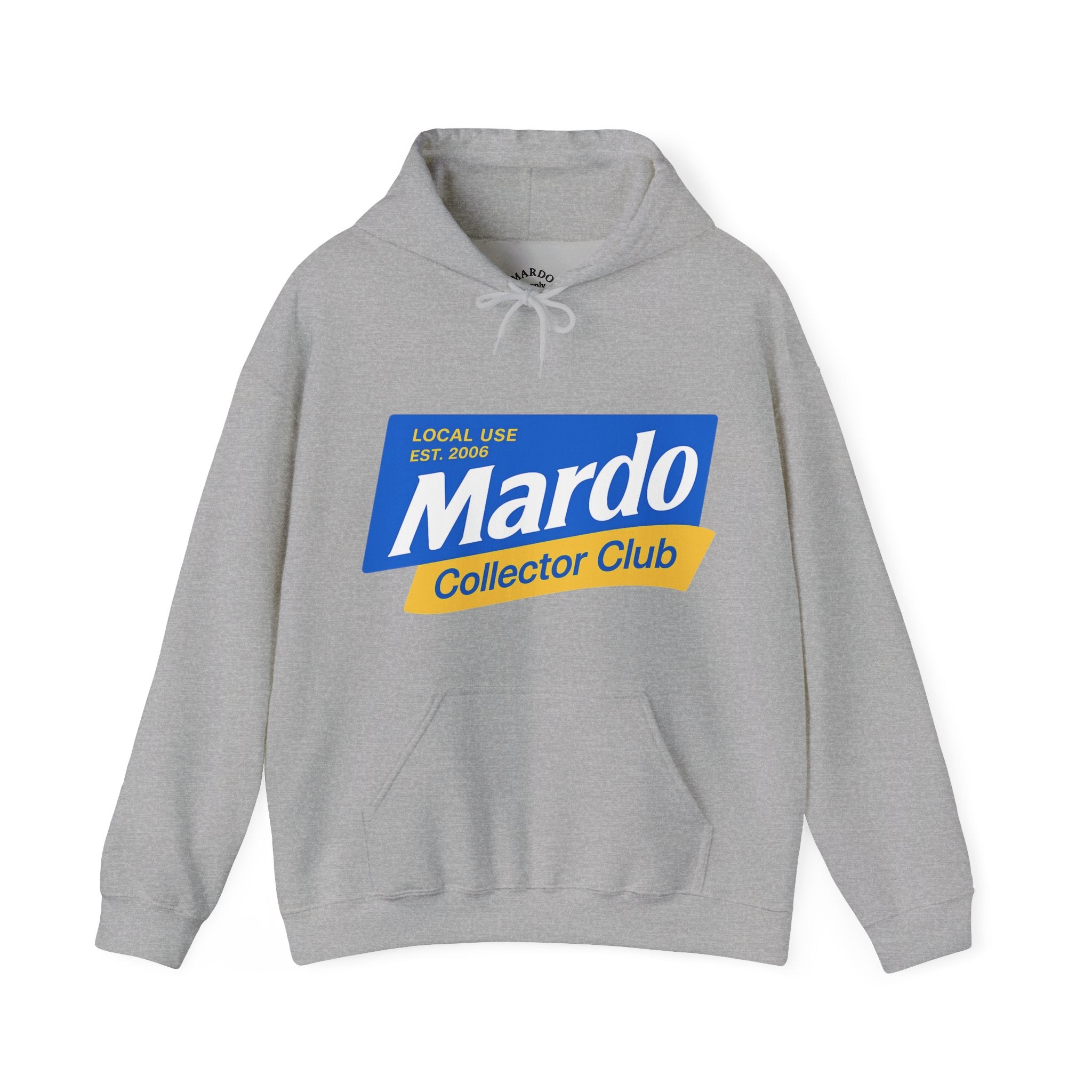 Mardo Collector Club Hoodie — Retro Logo Streetwear Pullover