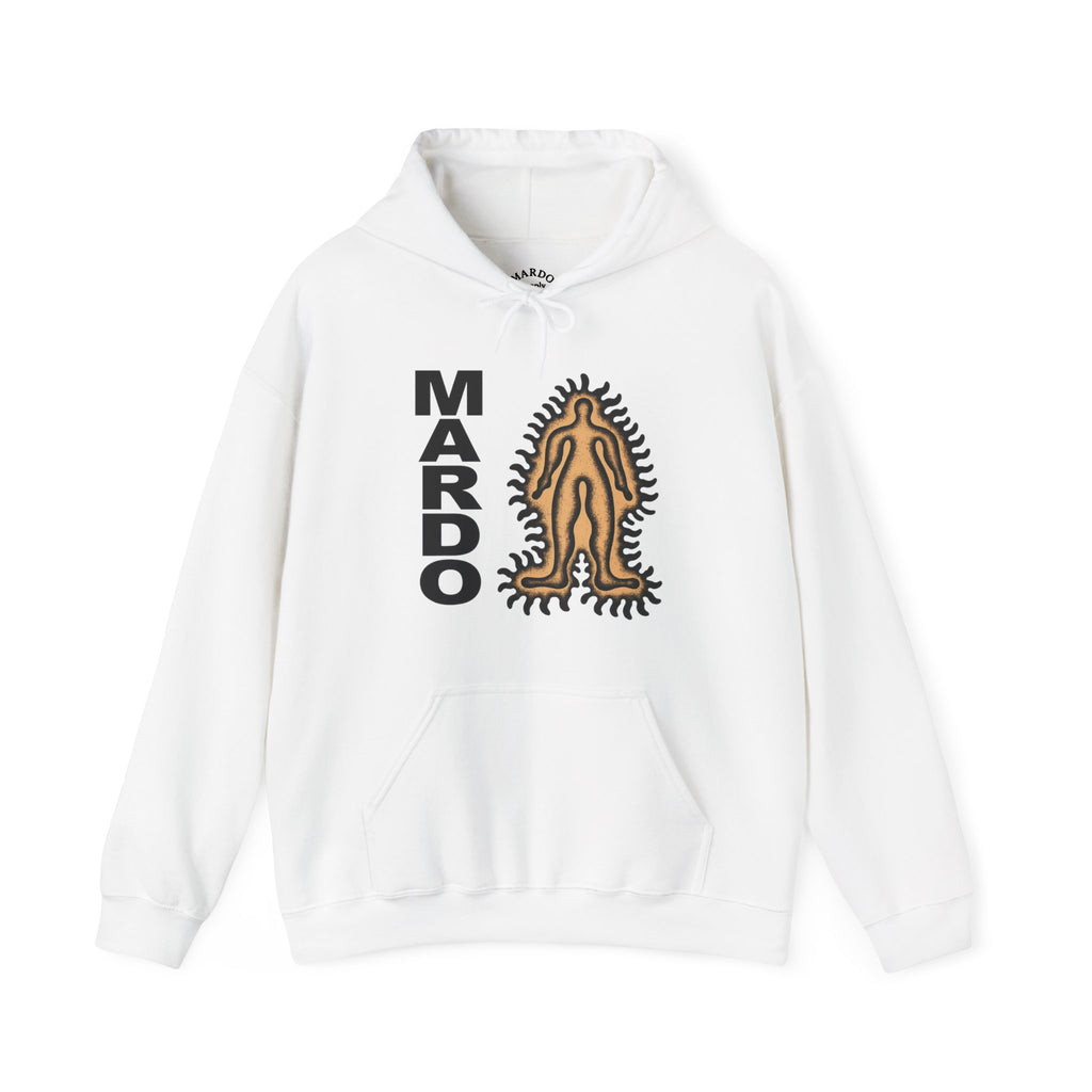 Mardo Tribal Figure Hoodie — Graphic Urban Streetwear Pullover