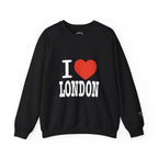I  London Crewneck Sweatshirt — Classic London Travel Pullover