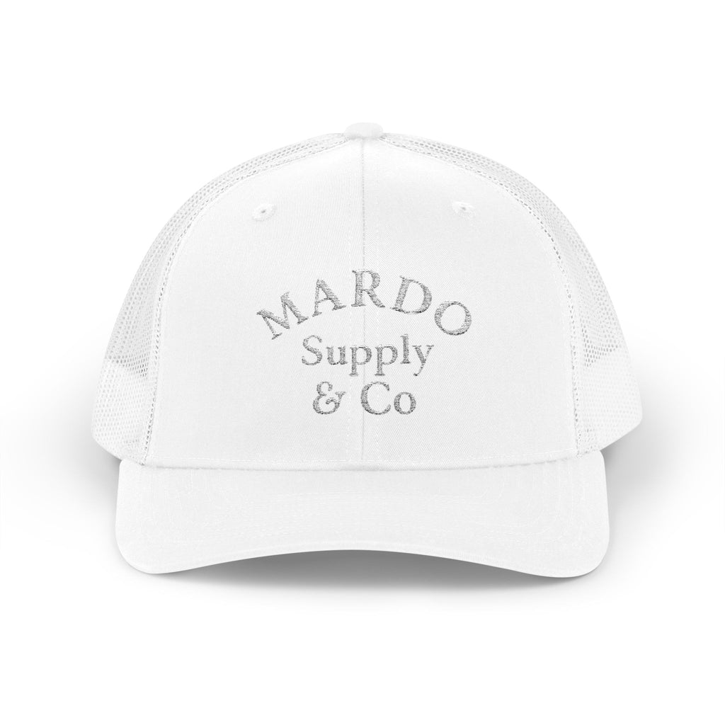 Trucker Cap — "Mikdo Supply & Co" Embroidered Snapback Hat