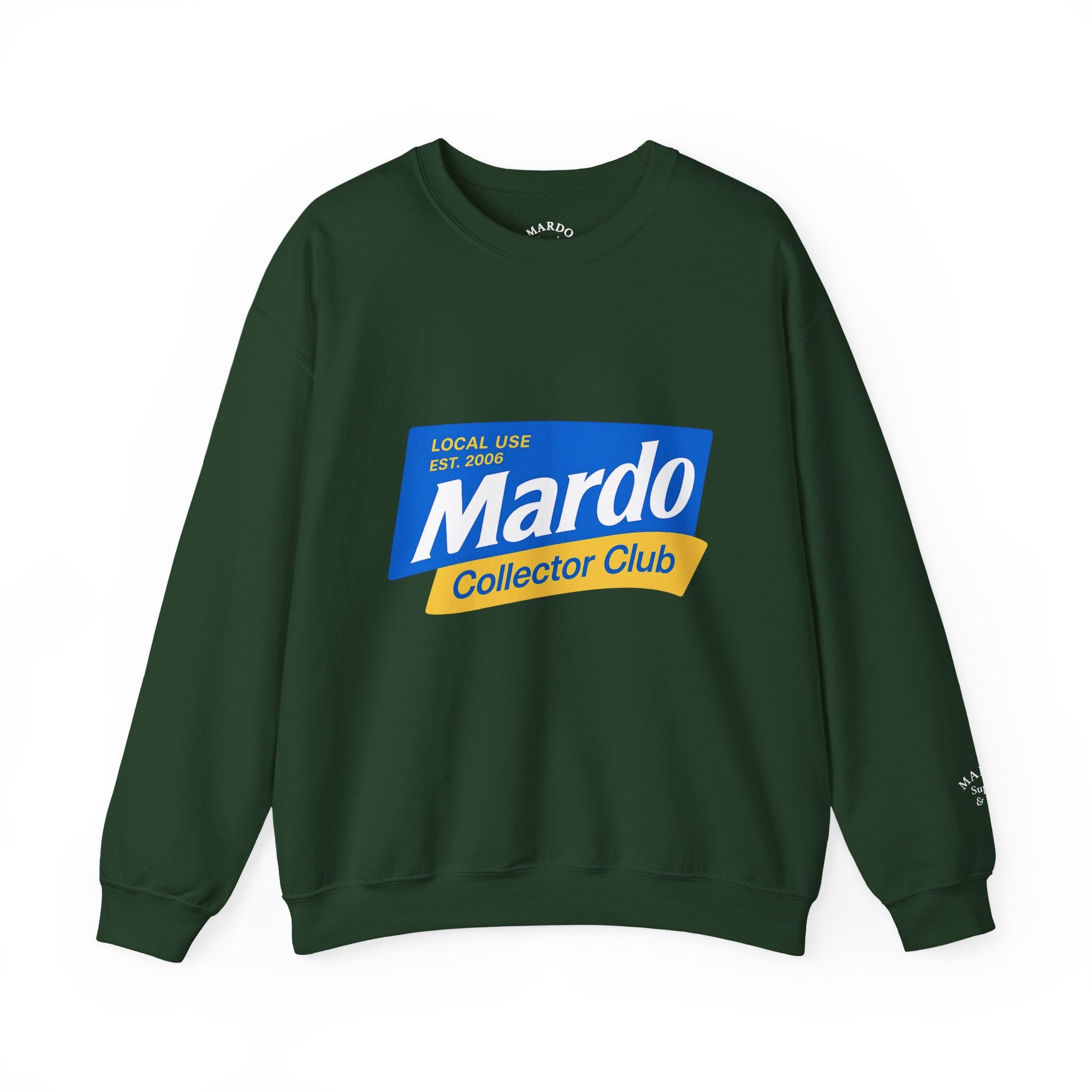Sweatshirt — "Mardo Collector Club" Graphic Crewneck