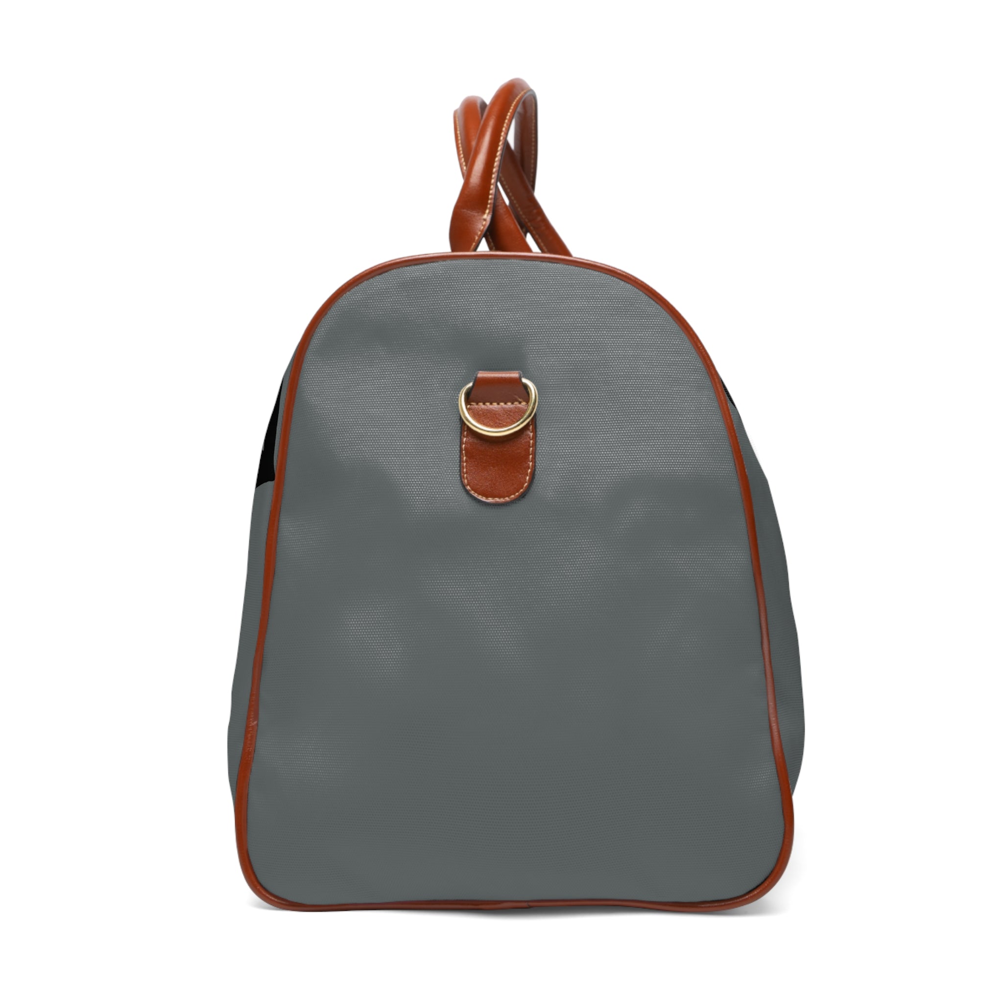 Waterproof Travel Bag - Black Panther Cat Print Weekender Duffle