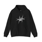 Hoodie — 2000 Graffiti Script Pullover Hooded Sweatshirt