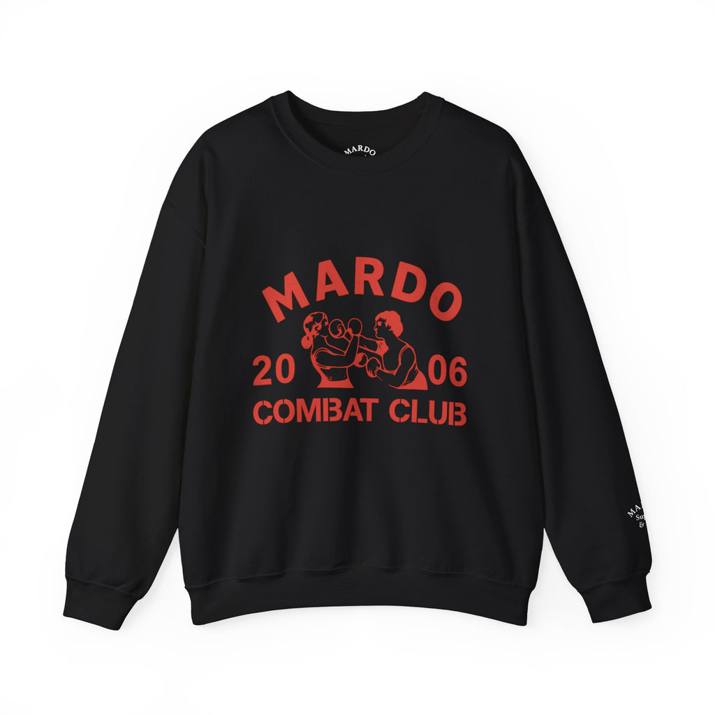 Mardo Combat Club 2006 Crewneck Sweatshirt – Vintage Martial Arts Graphic