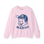 Mardo Vintage Baseball Boy Crewneck Sweatshirt