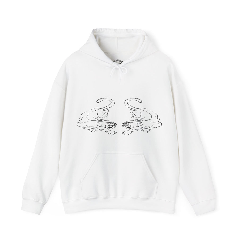 Hoodie — Mirrored Line Art Panthers Hoodie