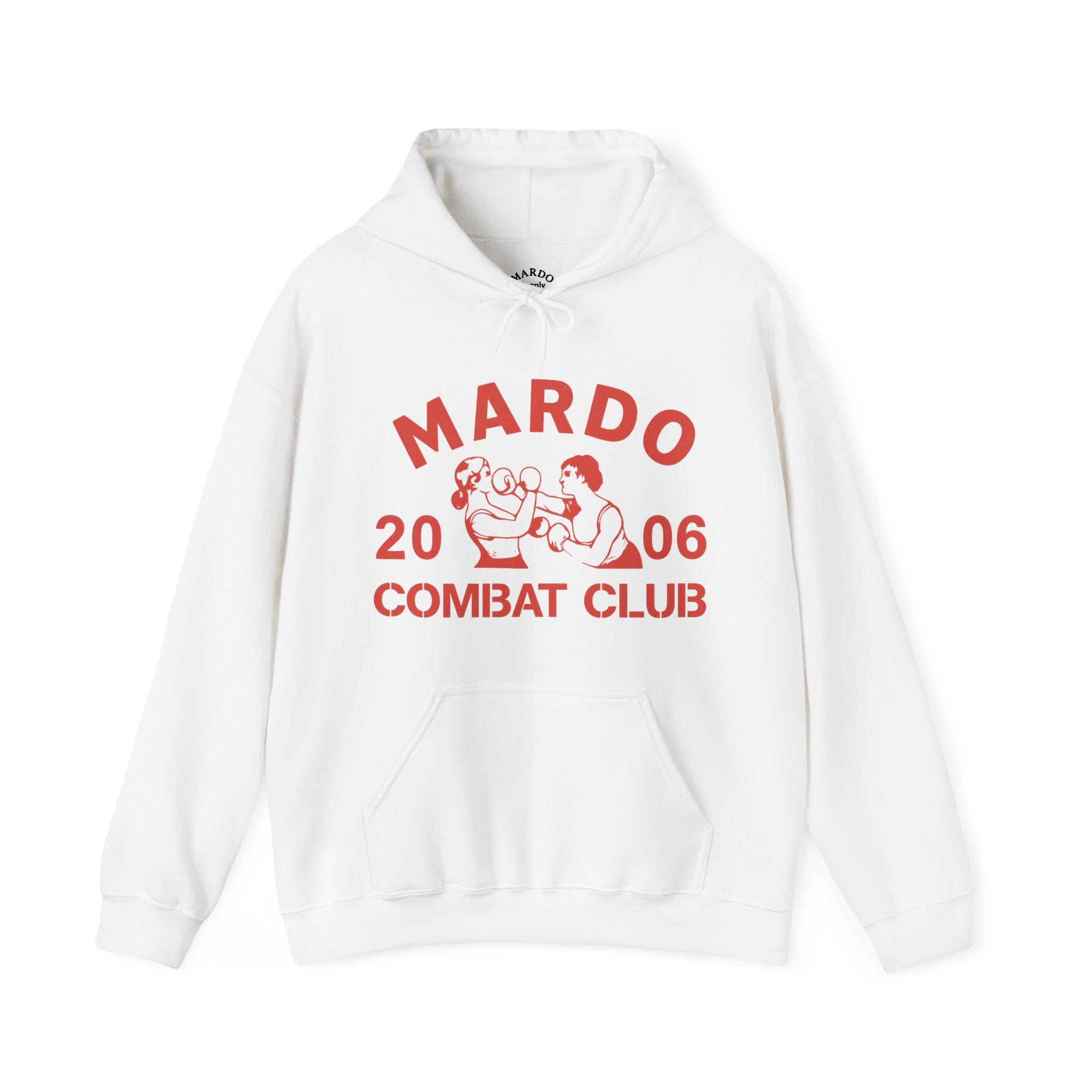 Mardo Combat Club Hoodie – Vintage Boxing Graphic (2006)