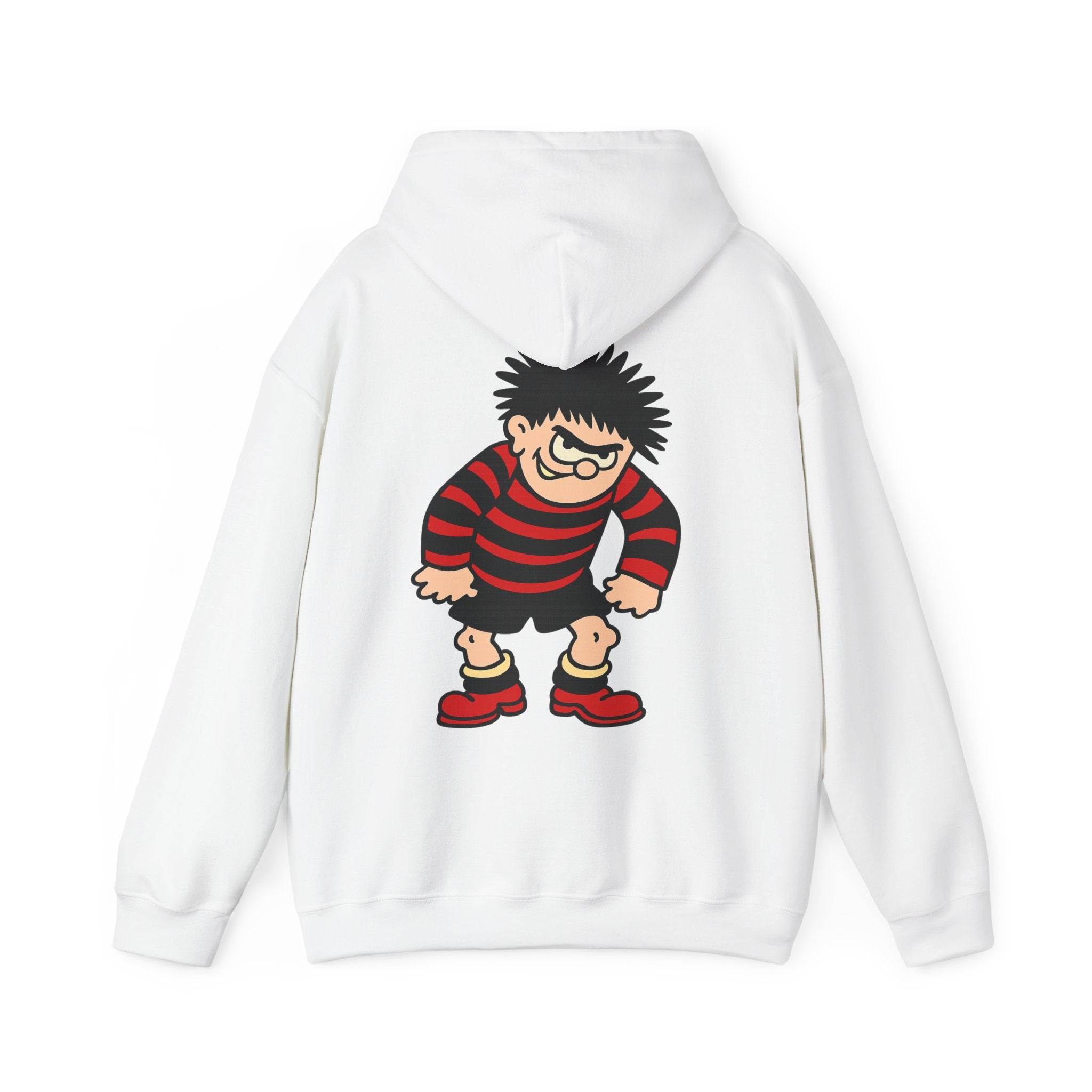 Dennis the Menace Graphic Hoodie - Retro Comic Character Sweatshirt