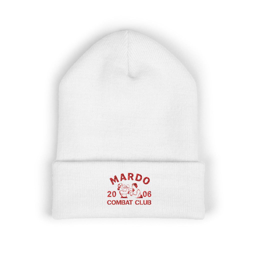 Mardo Combat Club Embroidered Cuffed Beanie
