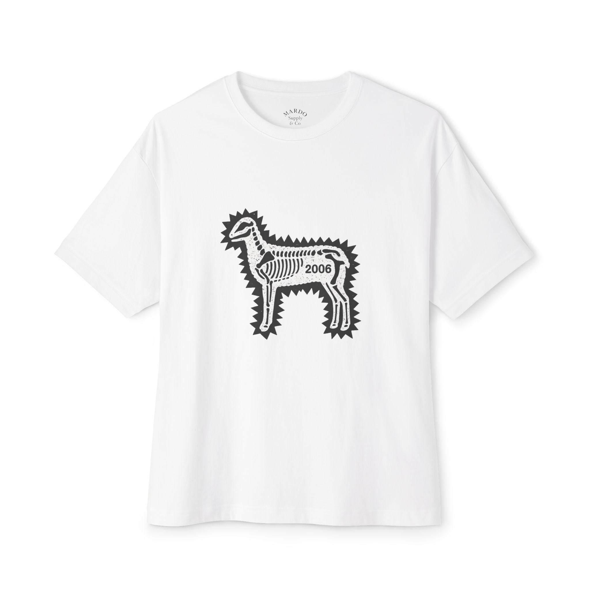 Graphic Tee — Tribal Dog Illustration "2006"