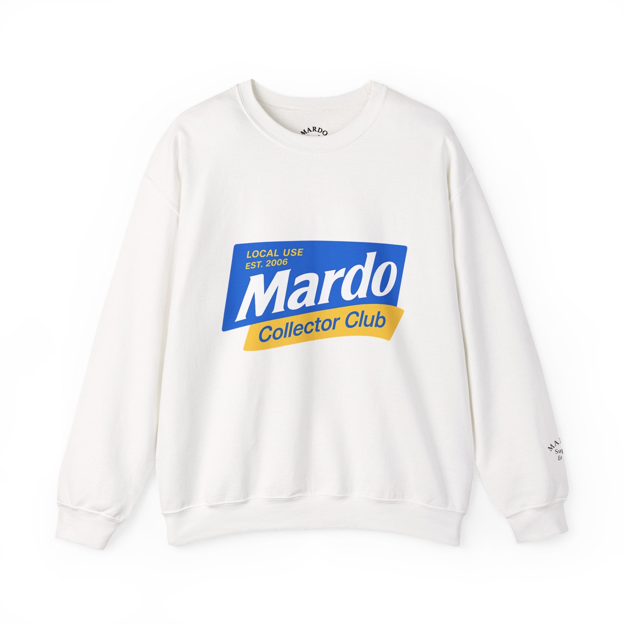 Sweatshirt — "Mardo Collector Club" Graphic Crewneck