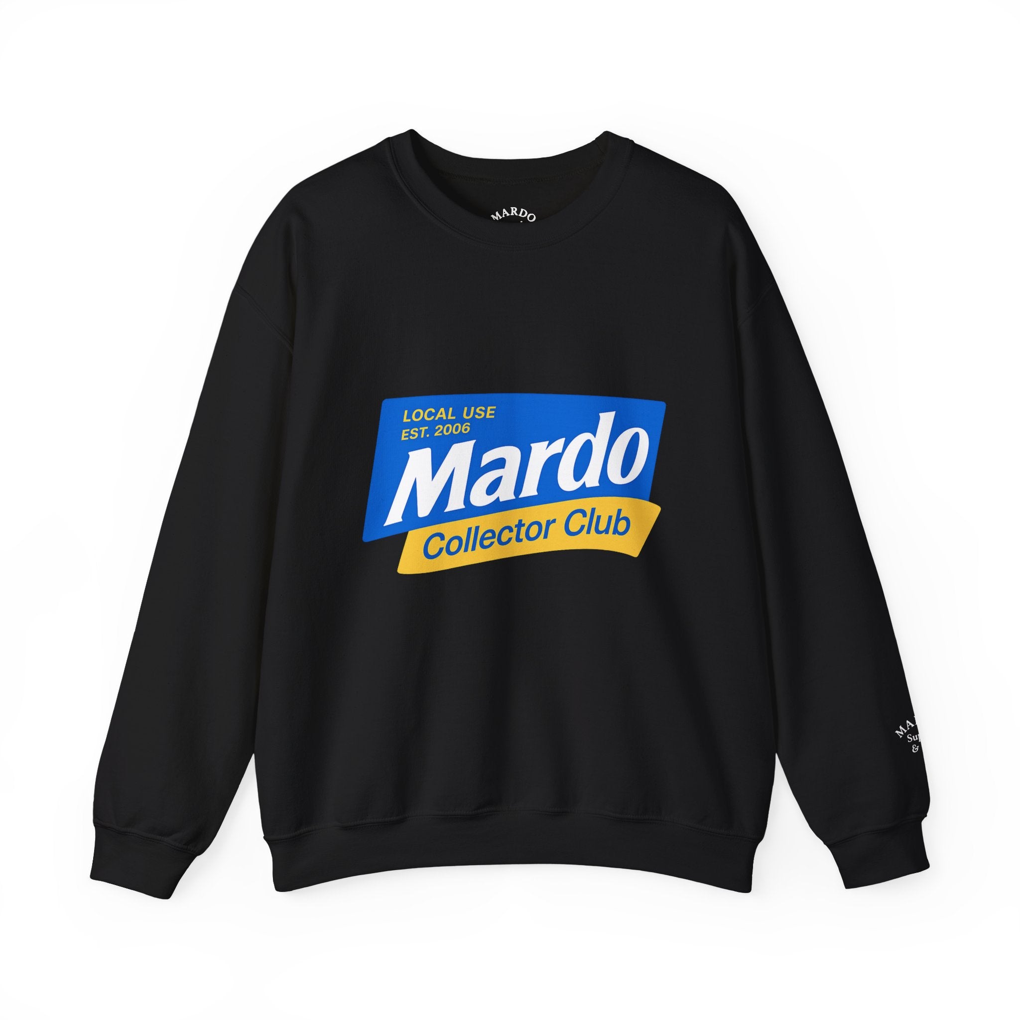 Sweatshirt — "Mardo Collector Club" Graphic Crewneck