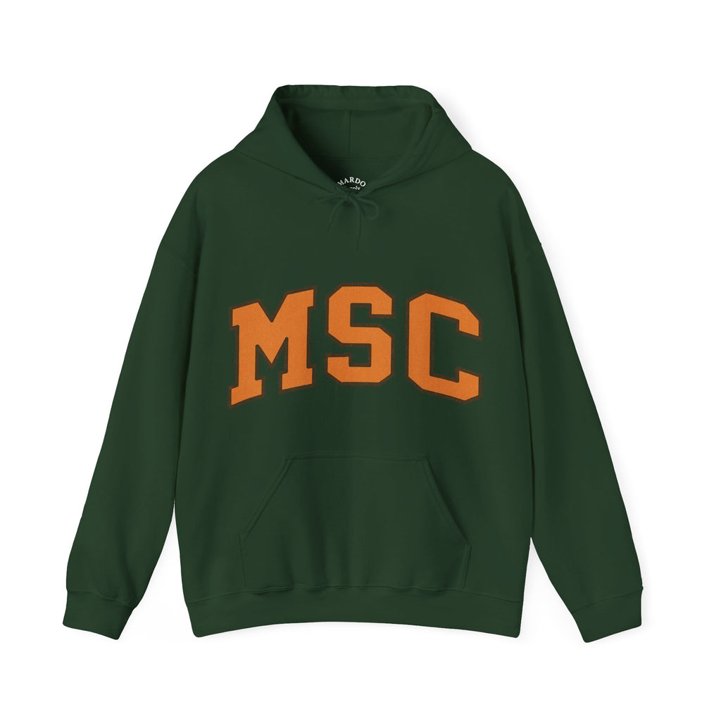 MSC Retro College Hoodie – Varsity Letter Pullover