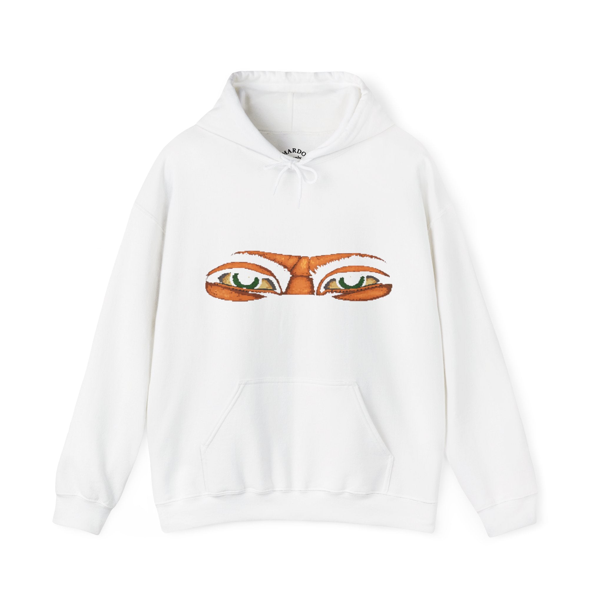Fox Eyes Hoodie – Minimal Animal Gaze Graphic Hooded Sweatshirt