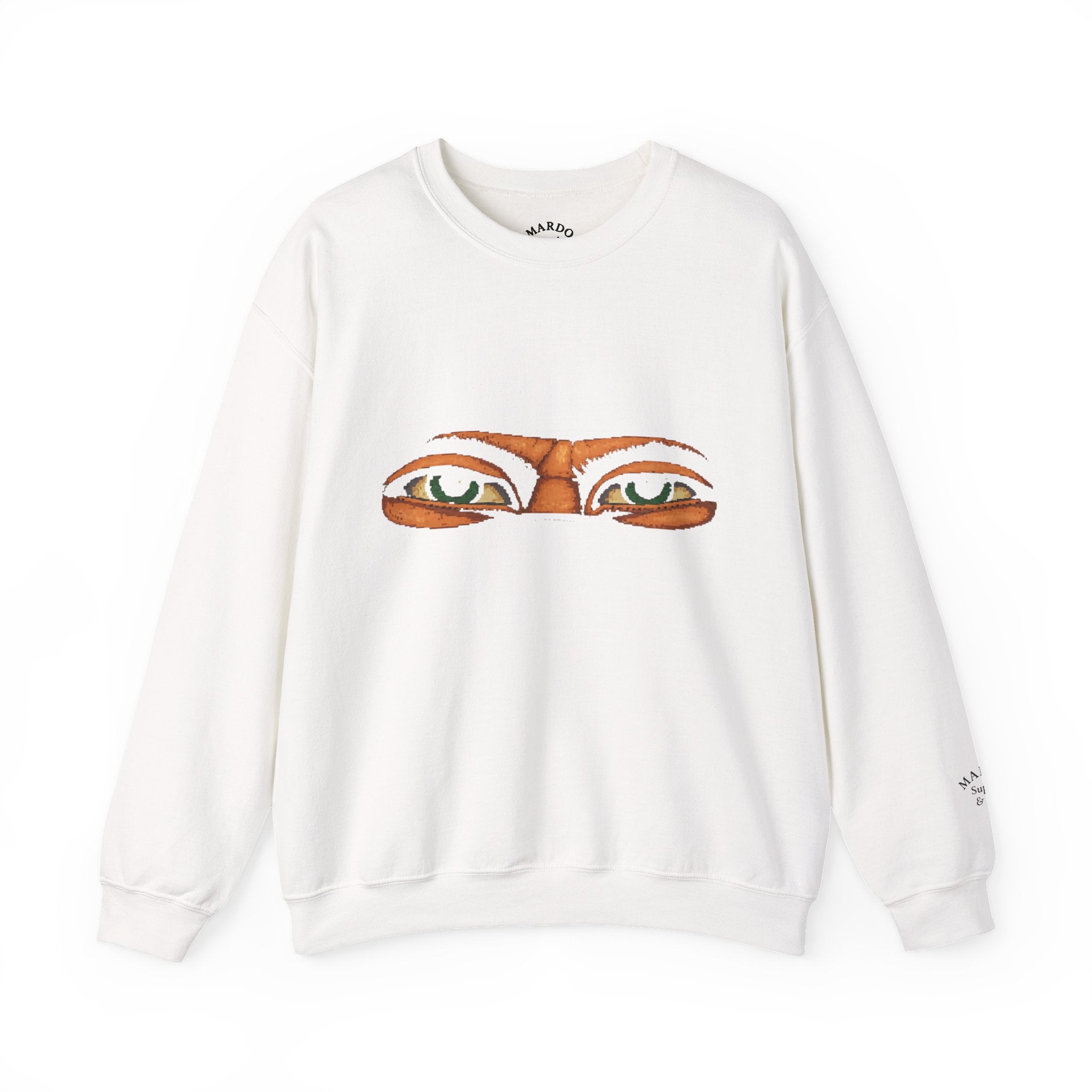 Crewneck Sweatshirt — Cat Eyes Graphic Crewneck