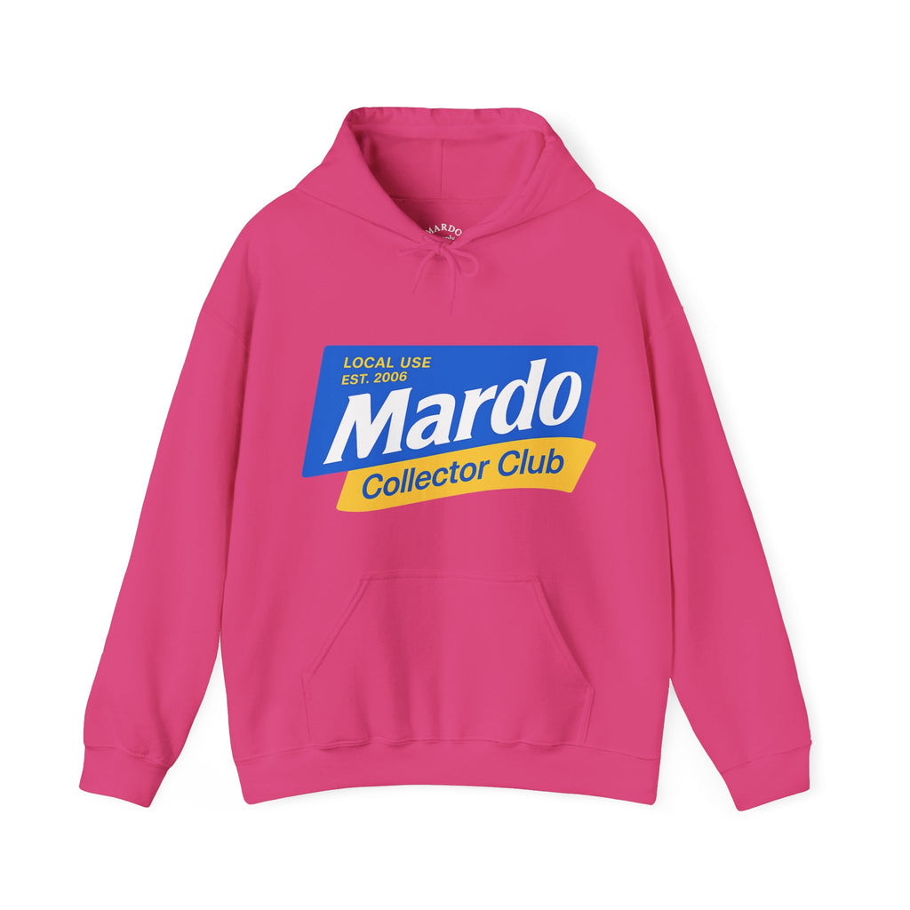 Mardo Collector Club Hoodie — Retro Logo Streetwear Pullover