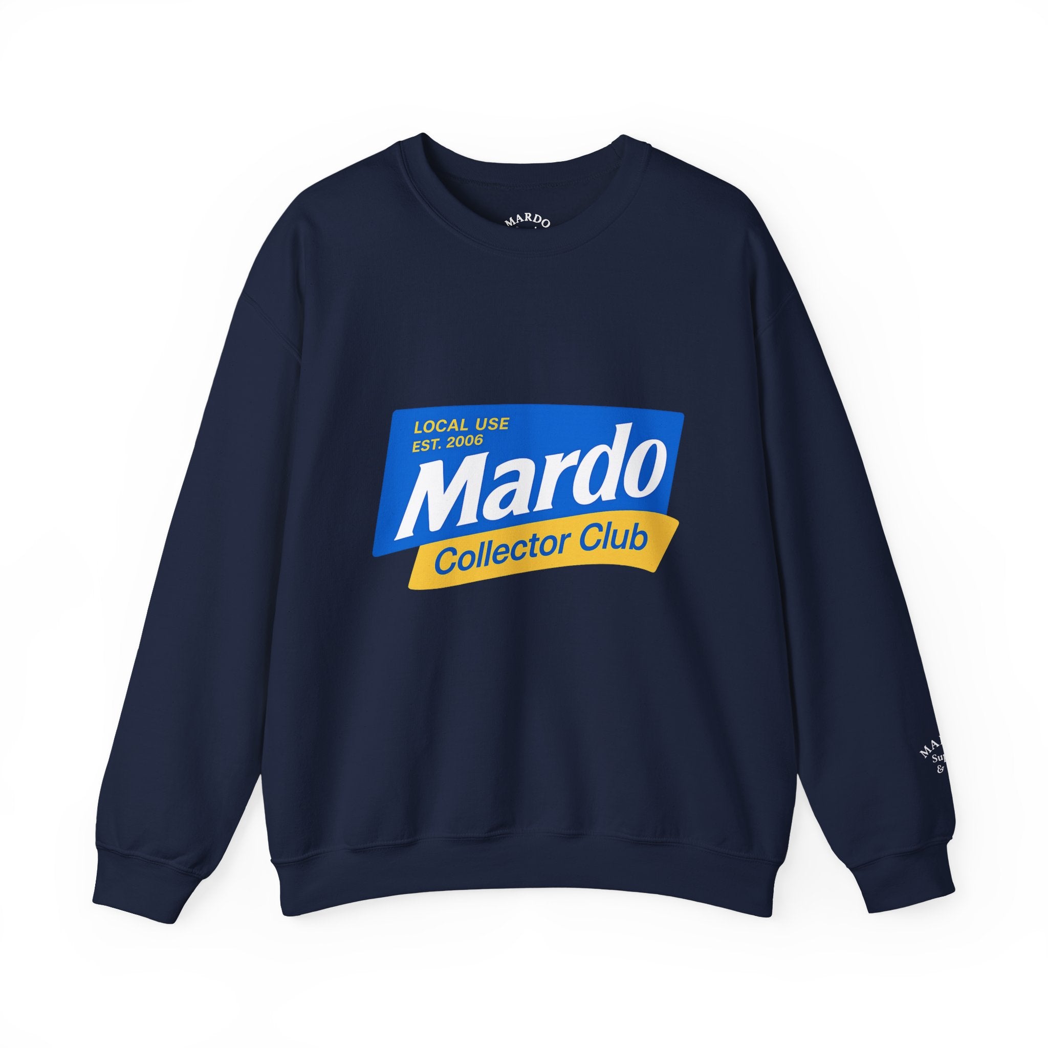 Sweatshirt — "Mardo Collector Club" Graphic Crewneck