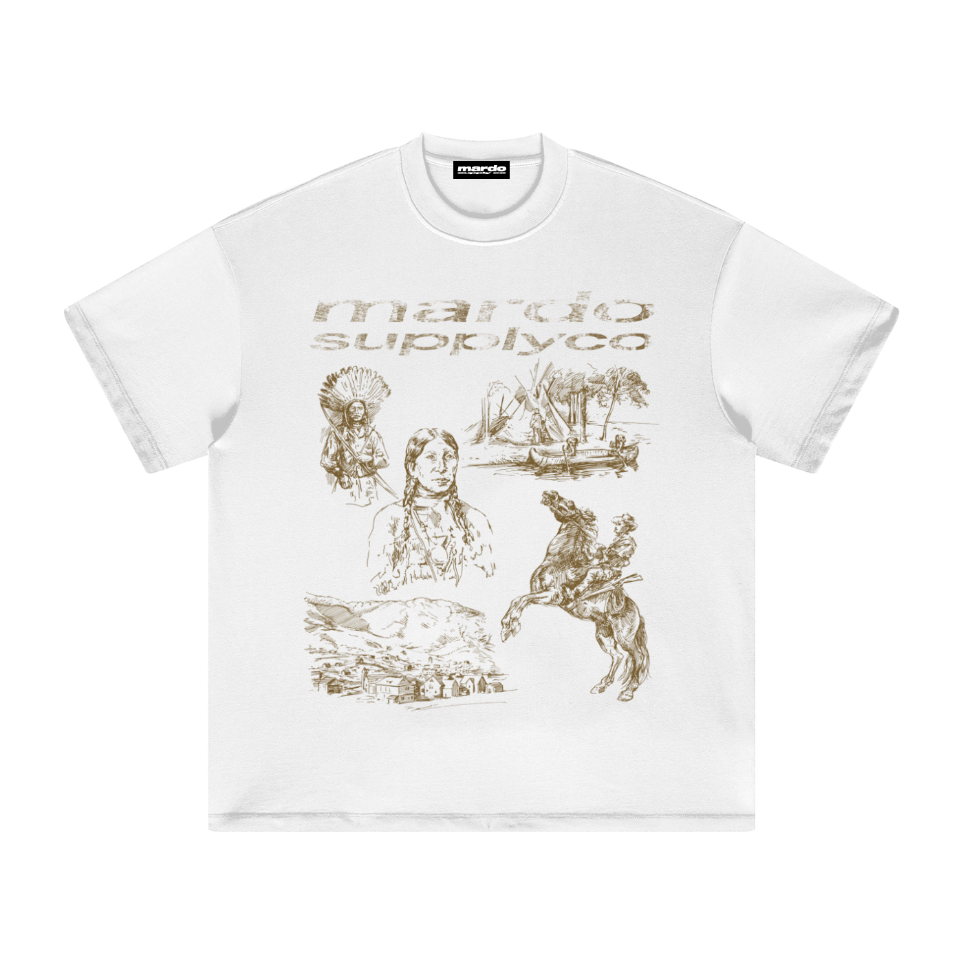 Heavyweight Earth Tone T-Shirt