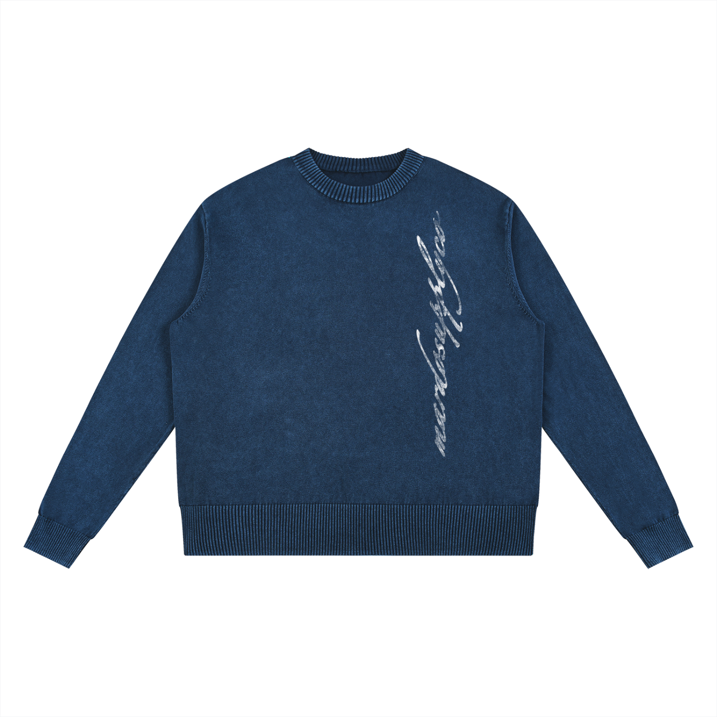 Mineral Wash Oversized Sweater